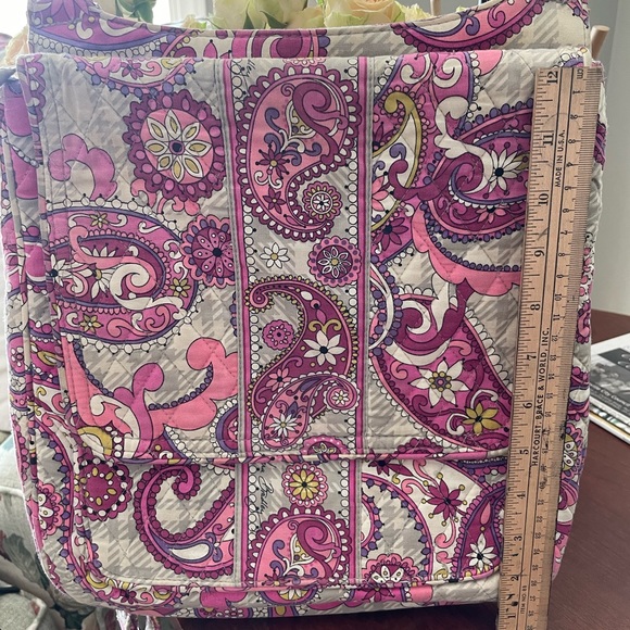 Vera Bradley Crossbody bag, large,pink paisley - Picture 4 of 6